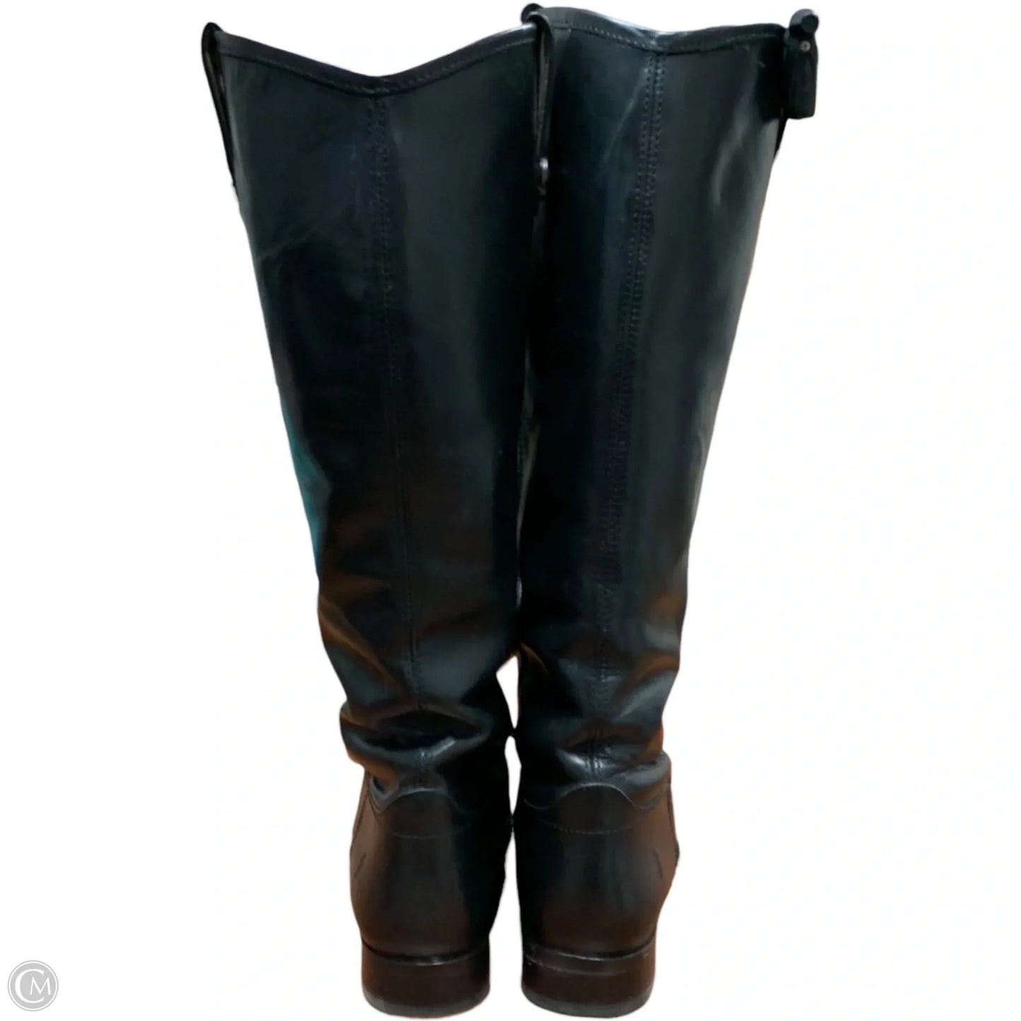 Boots Designer By Frye In Black, Size: 9.5