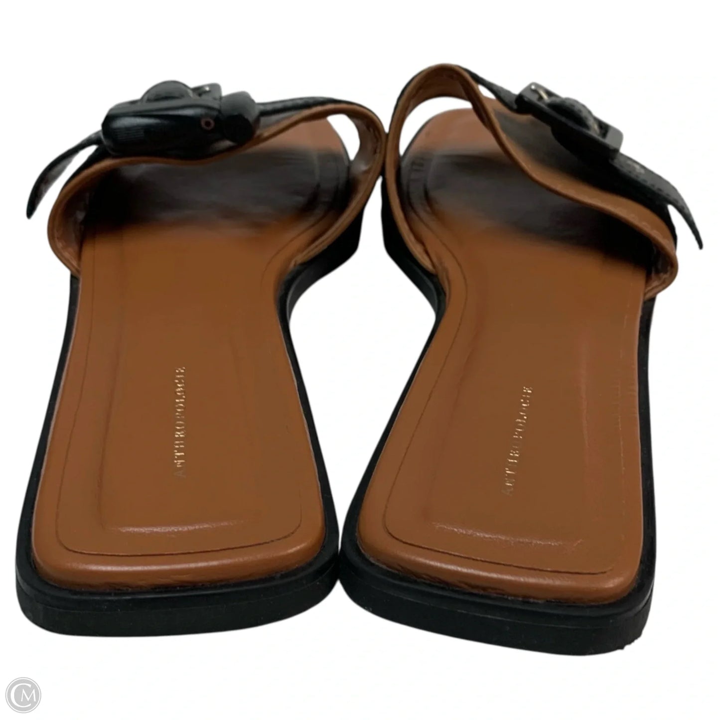 Sandals Flats By Anthropologie In Brown, Size: 7.5