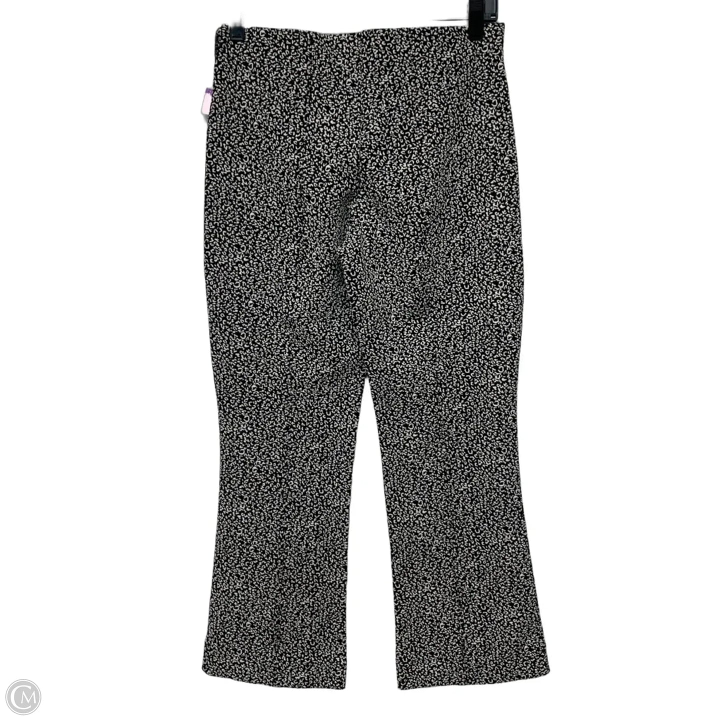 Pants Cropped By Anthropologie In Black & White, Size: S