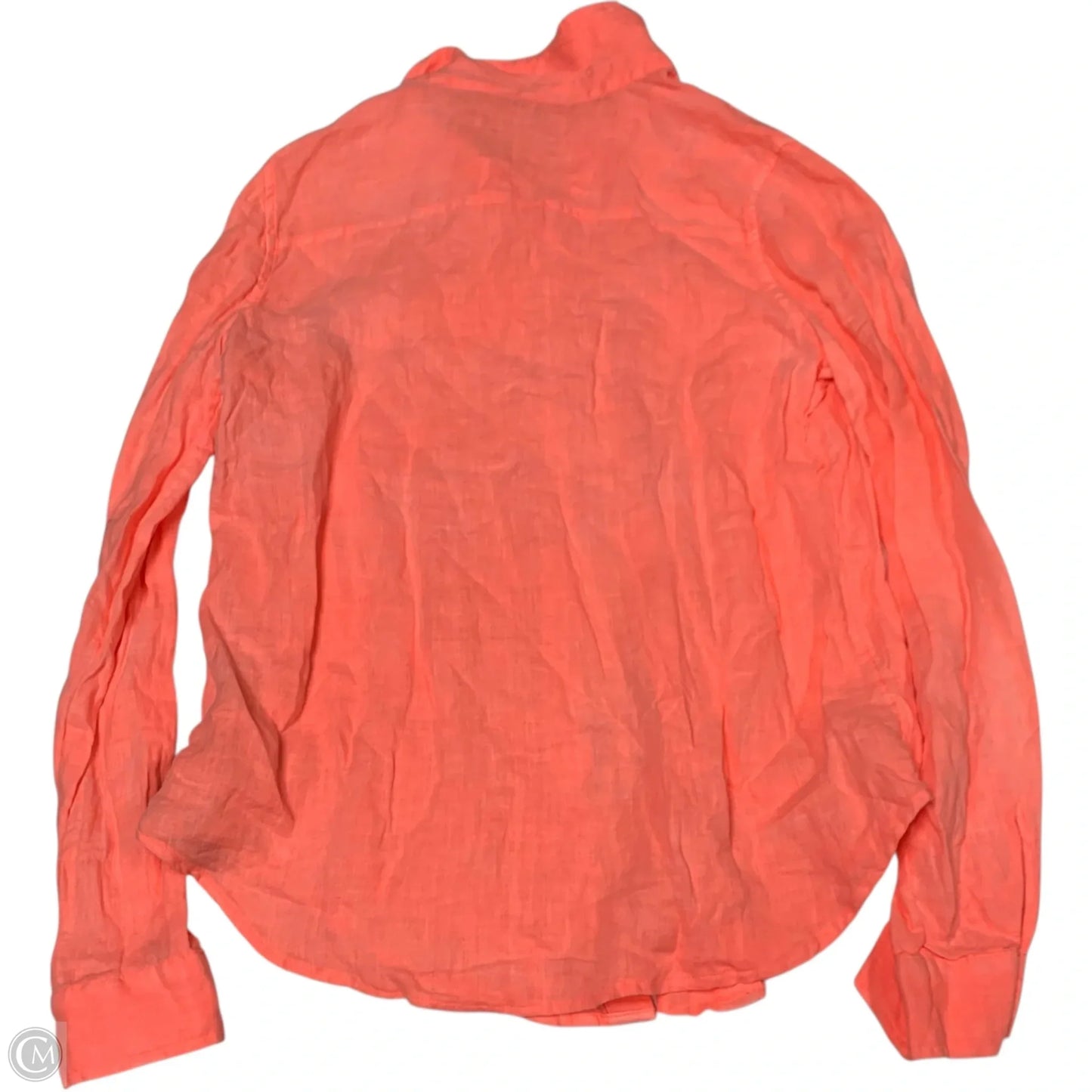 Top Long Sleeve Designer By Lilly Pulitzer In Orange, Size: Xs
