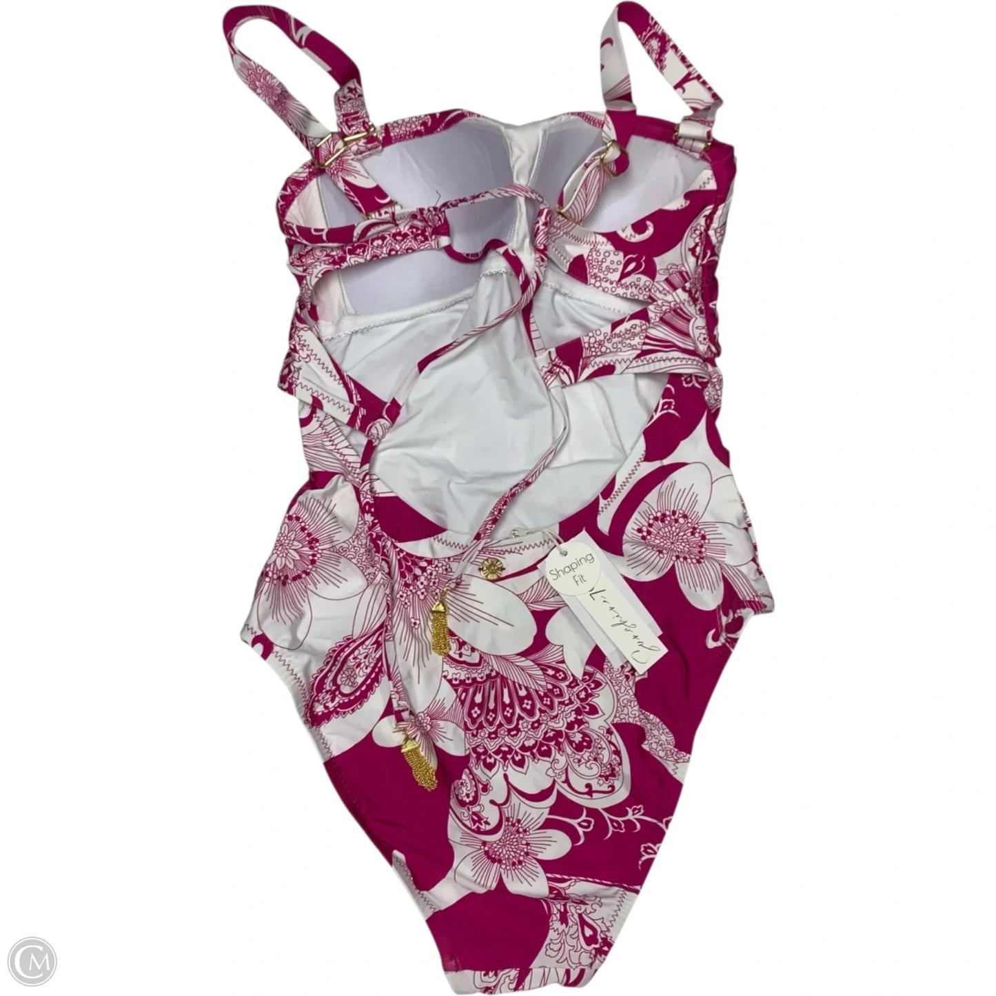 Swimsuit By Cmb In Pink & White, Size: S