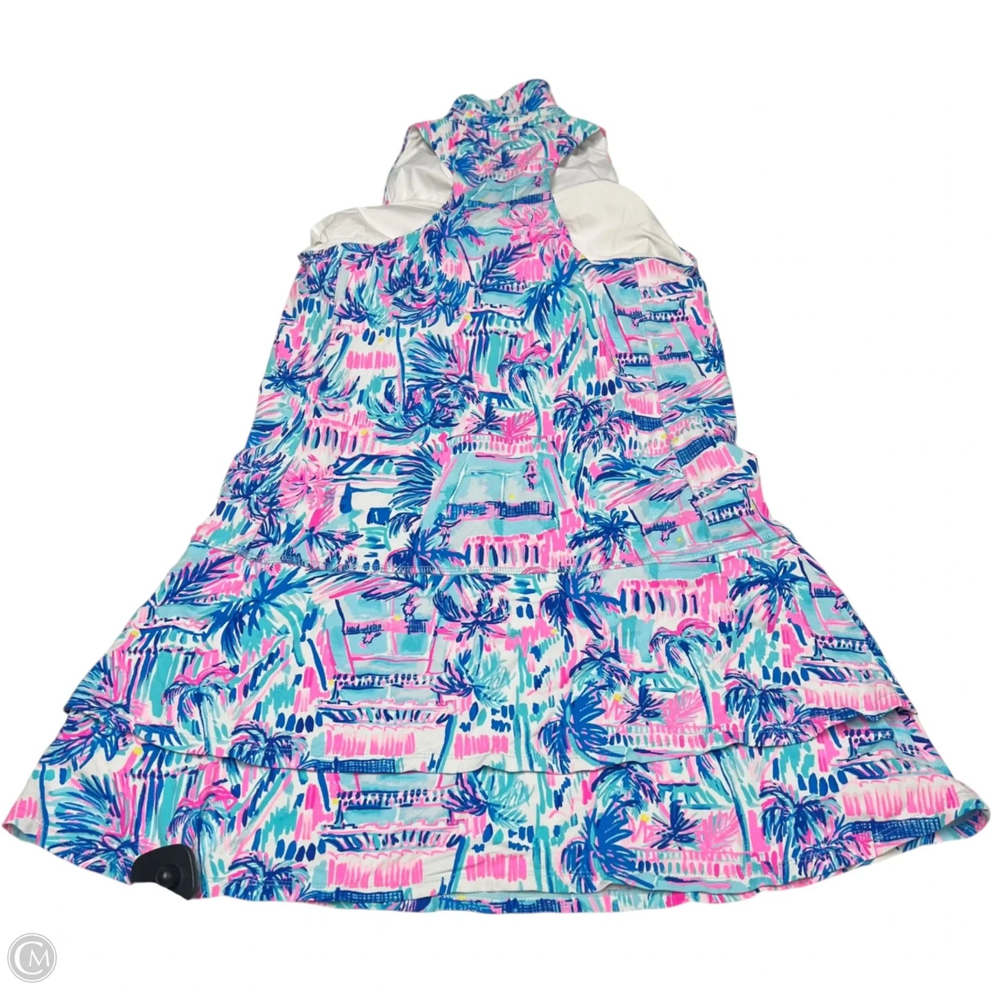 Dress Designer By Lilly Pulitzer In Blue & Pink, Size: L