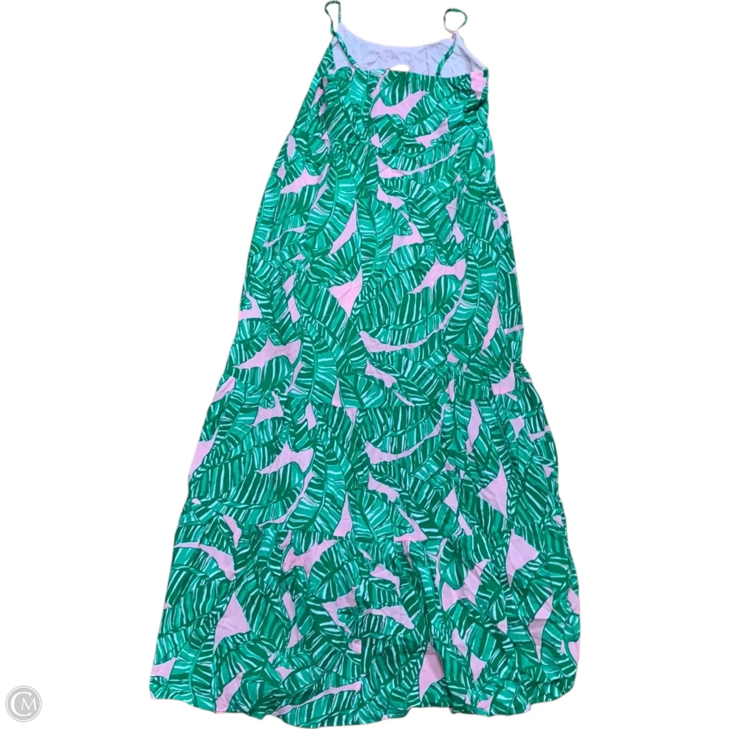 Dress Designer By Lilly Pulitzer In Green & Pink, Size: Xxs