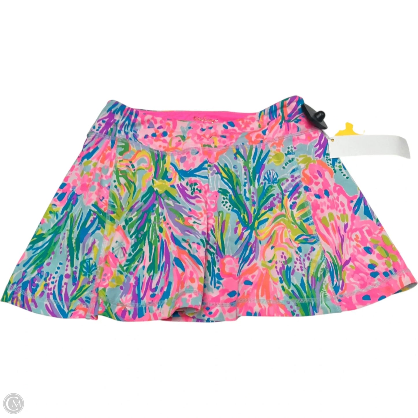 Skort Designer By Lilly Pulitzer In Blue & Pink, Size: Xs