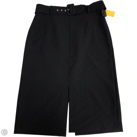 Skirt Midi By Nine West In Black, Size: L