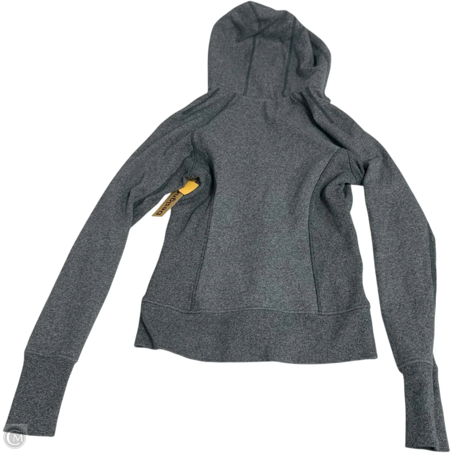 Athletic Jacket By Lululemon In Grey, Size: S