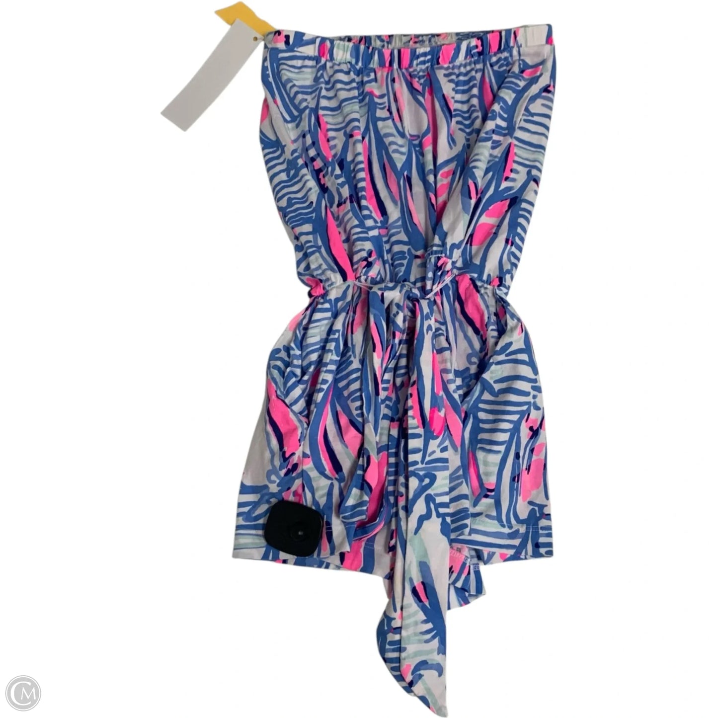 Romper Designer By Lilly Pulitzer In Blue & Pink, Size: Xxs