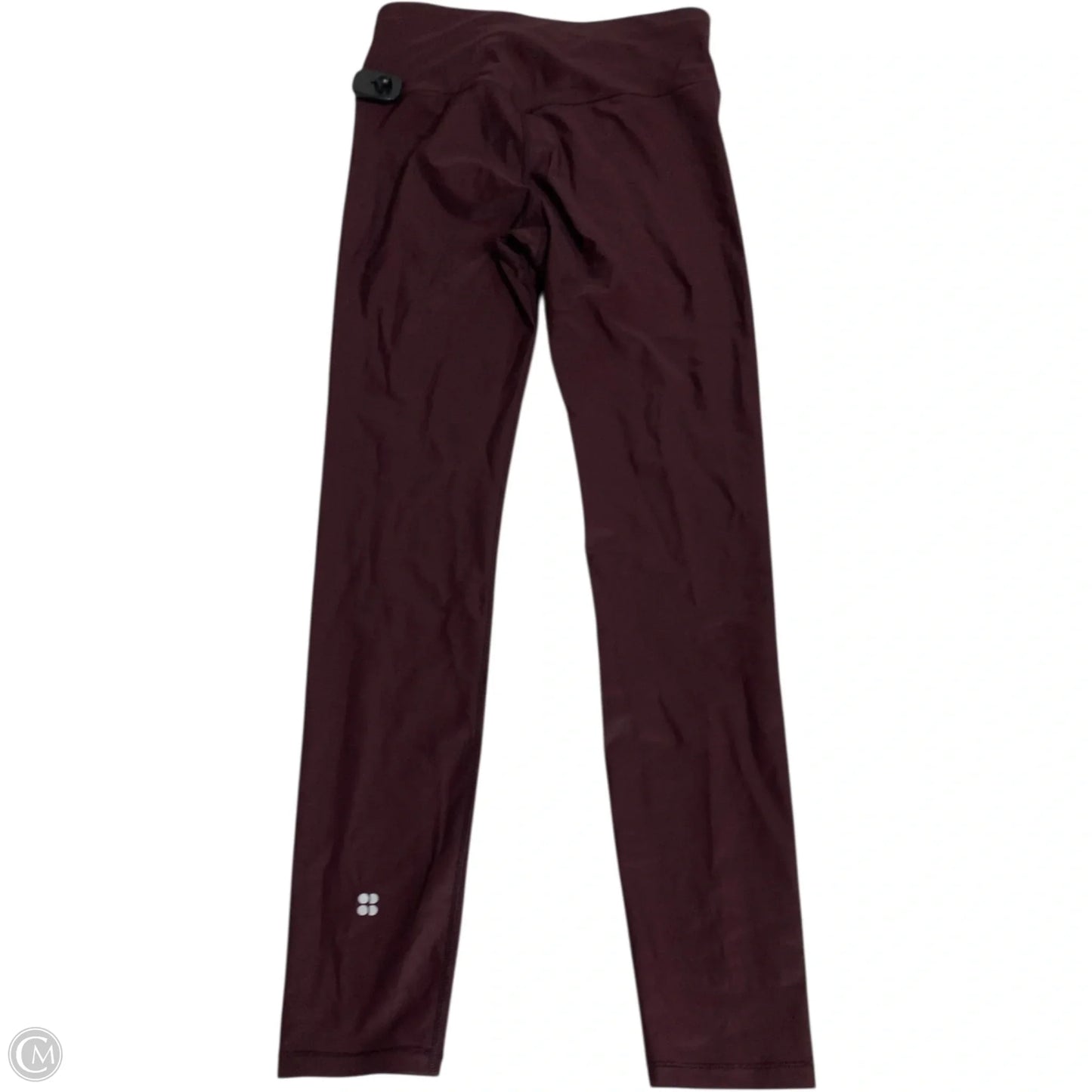 Athletic Leggings By Sweaty Betty In Maroon, Size: M