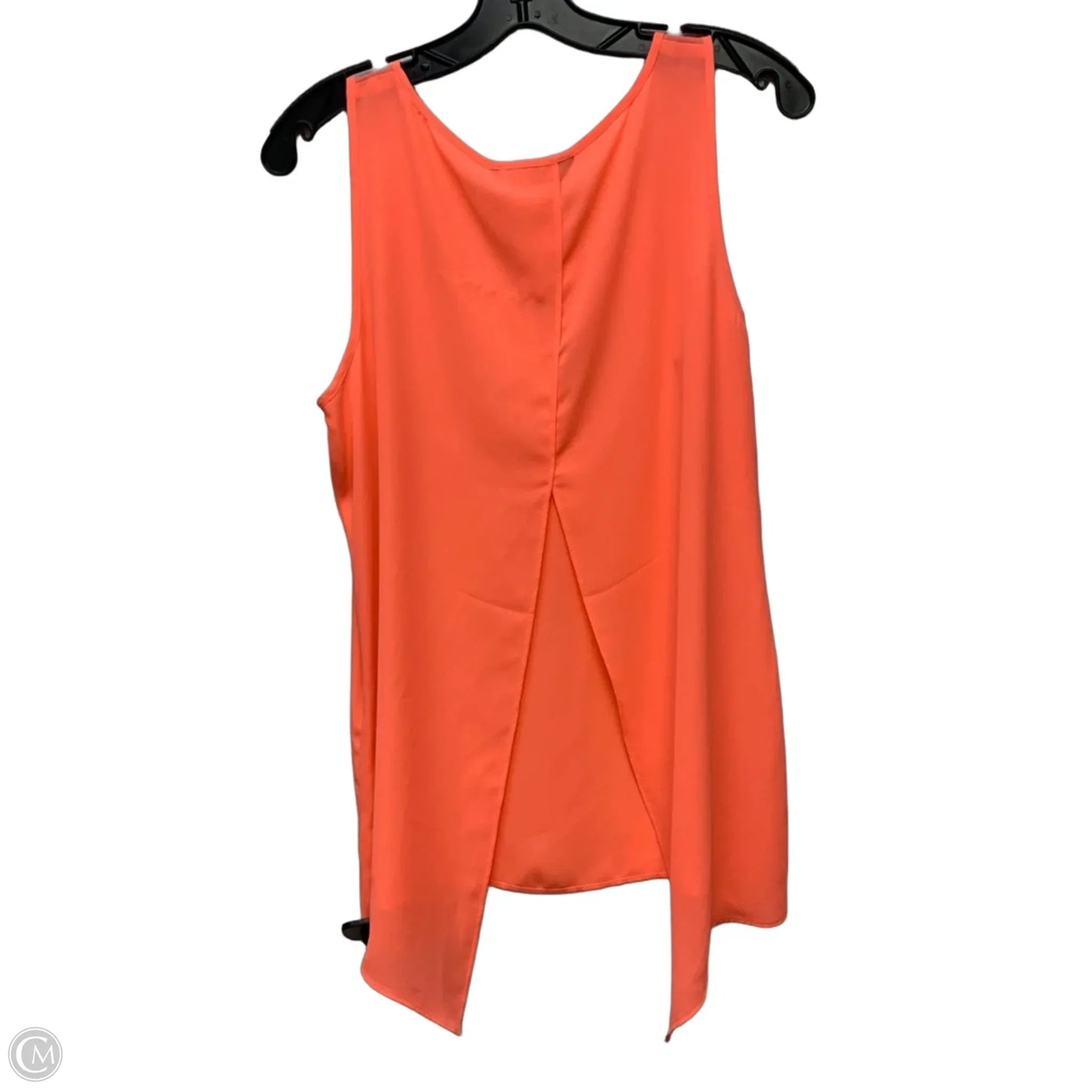 Blouse Sleeveless By Express In Coral, Size: L