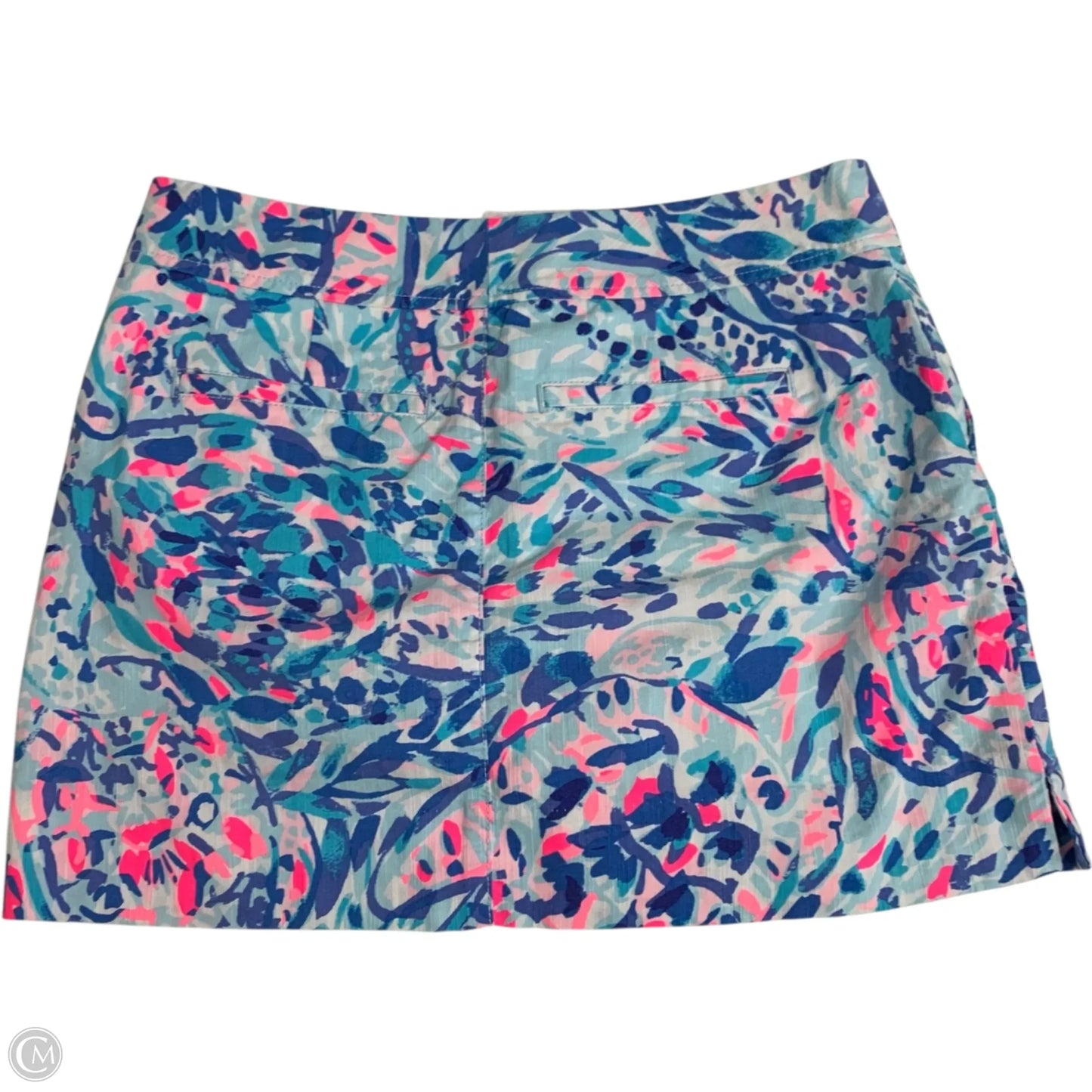 Skort Designer By Lilly Pulitzer In Blue & Pink, Size: S