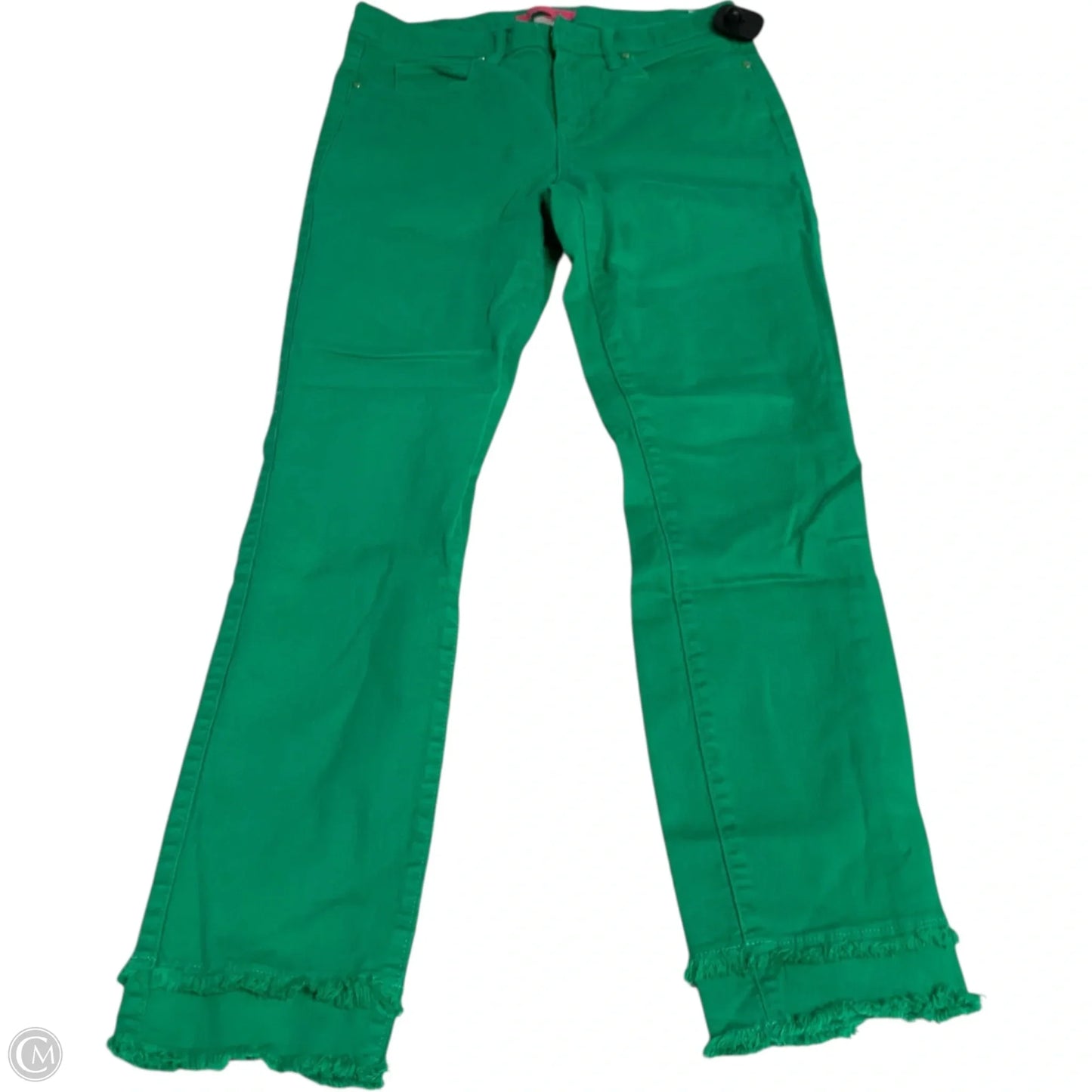 Jeans Designer By Lilly Pulitzer In Green Denim, Size: M