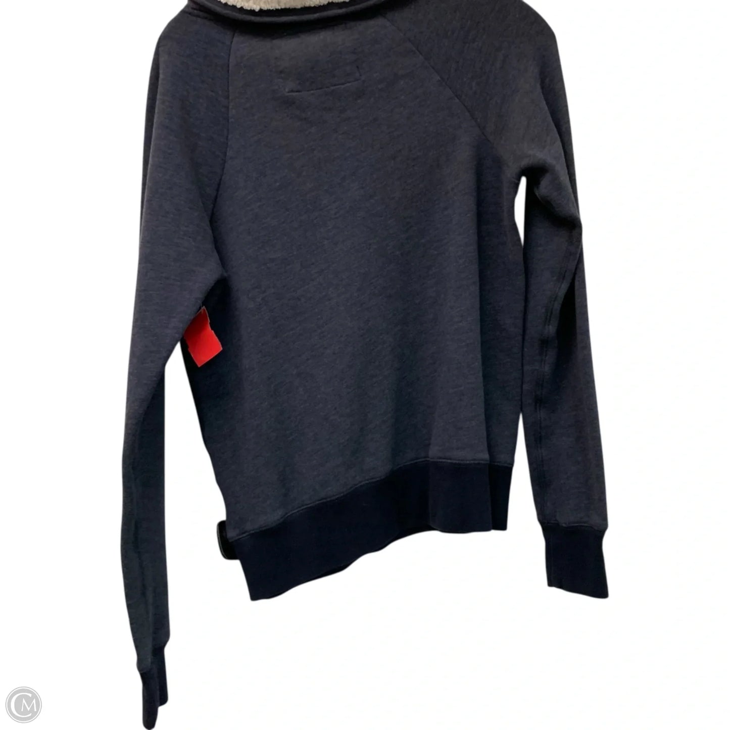 Sweatshirt Collar By Abercrombie And Fitch In Blue, Size: M
