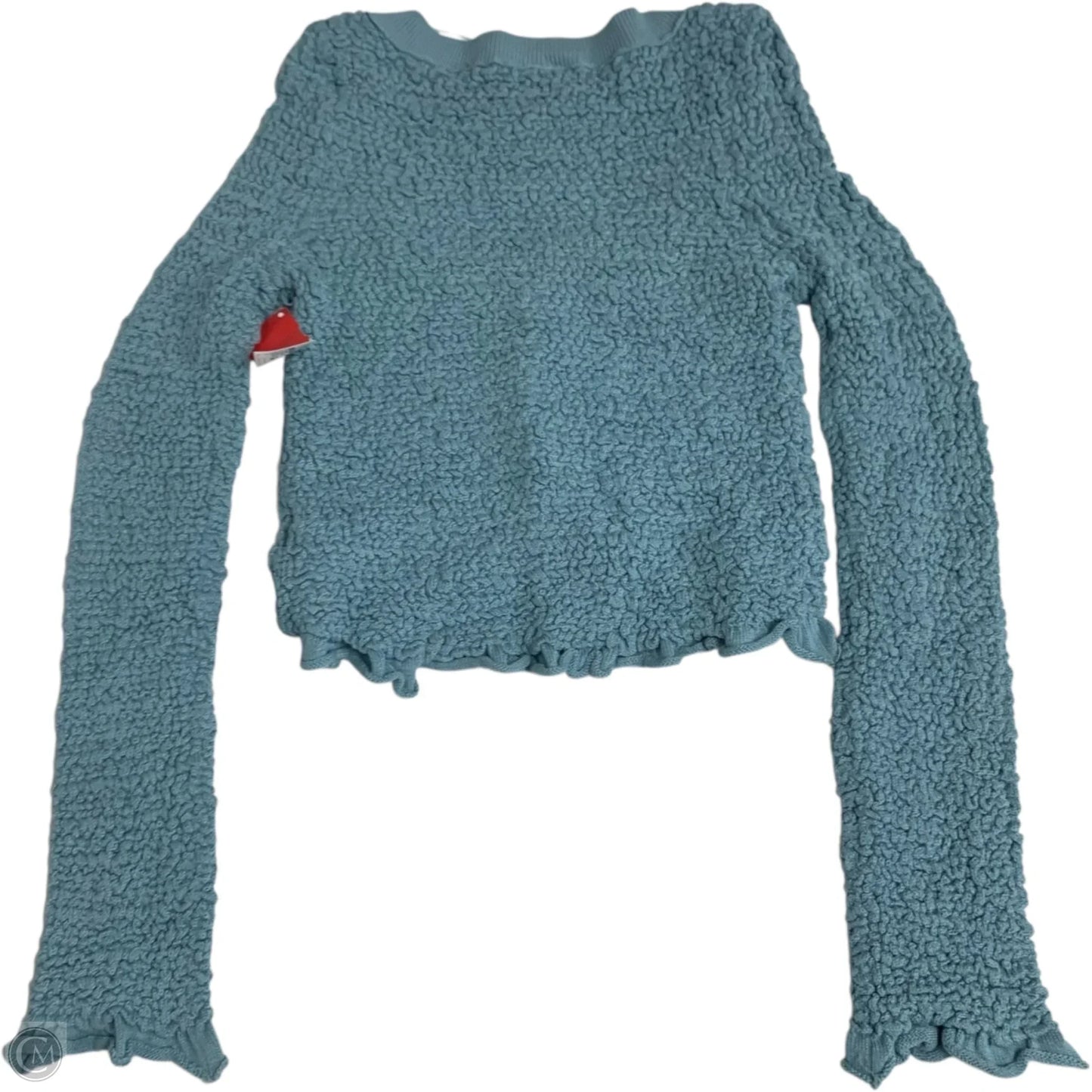 Top Long Sleeve By Free People In Blue, Size: Xs