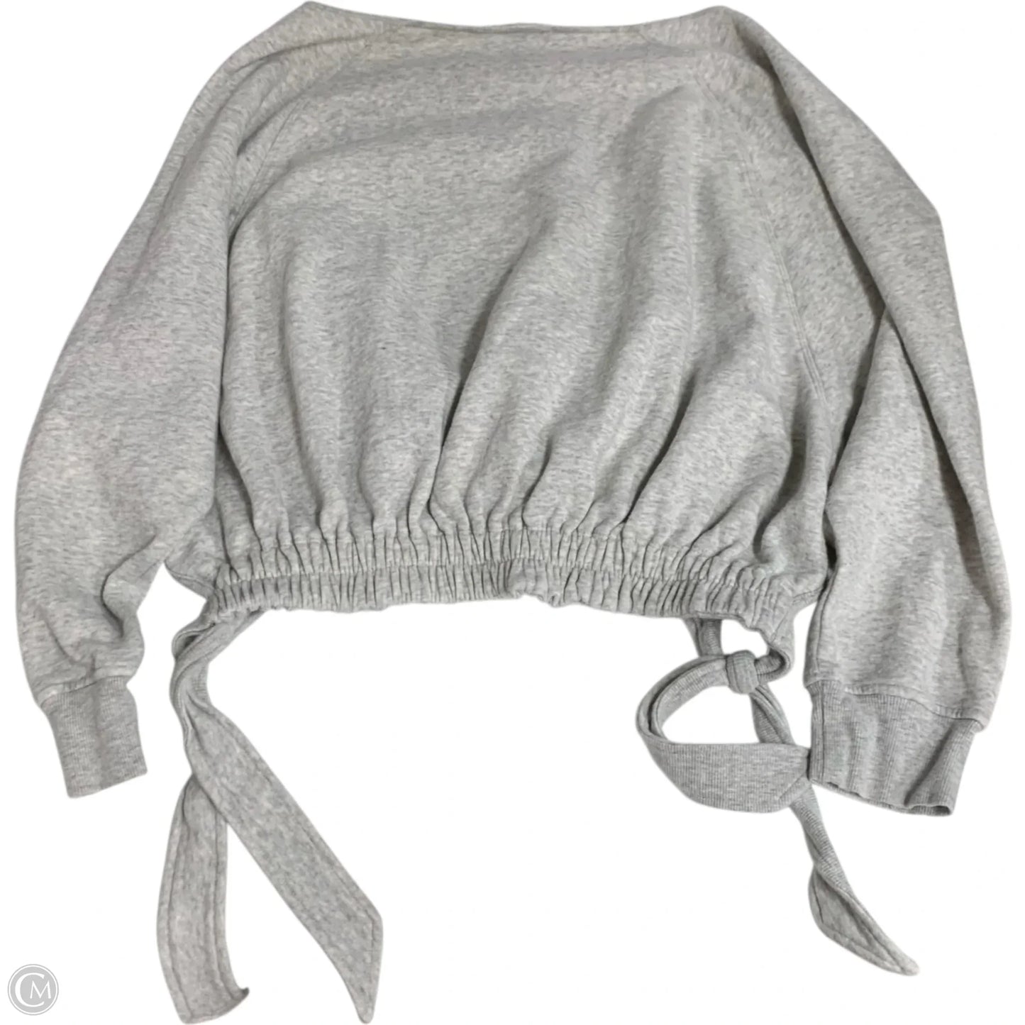 Sweatshirt Crewneck By Saturday/sunday In Grey, Size: M