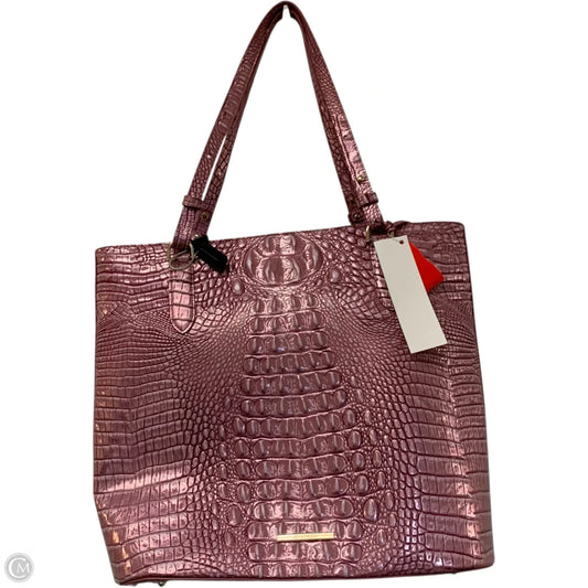 Tote Designer By Brahmin, Size: Large