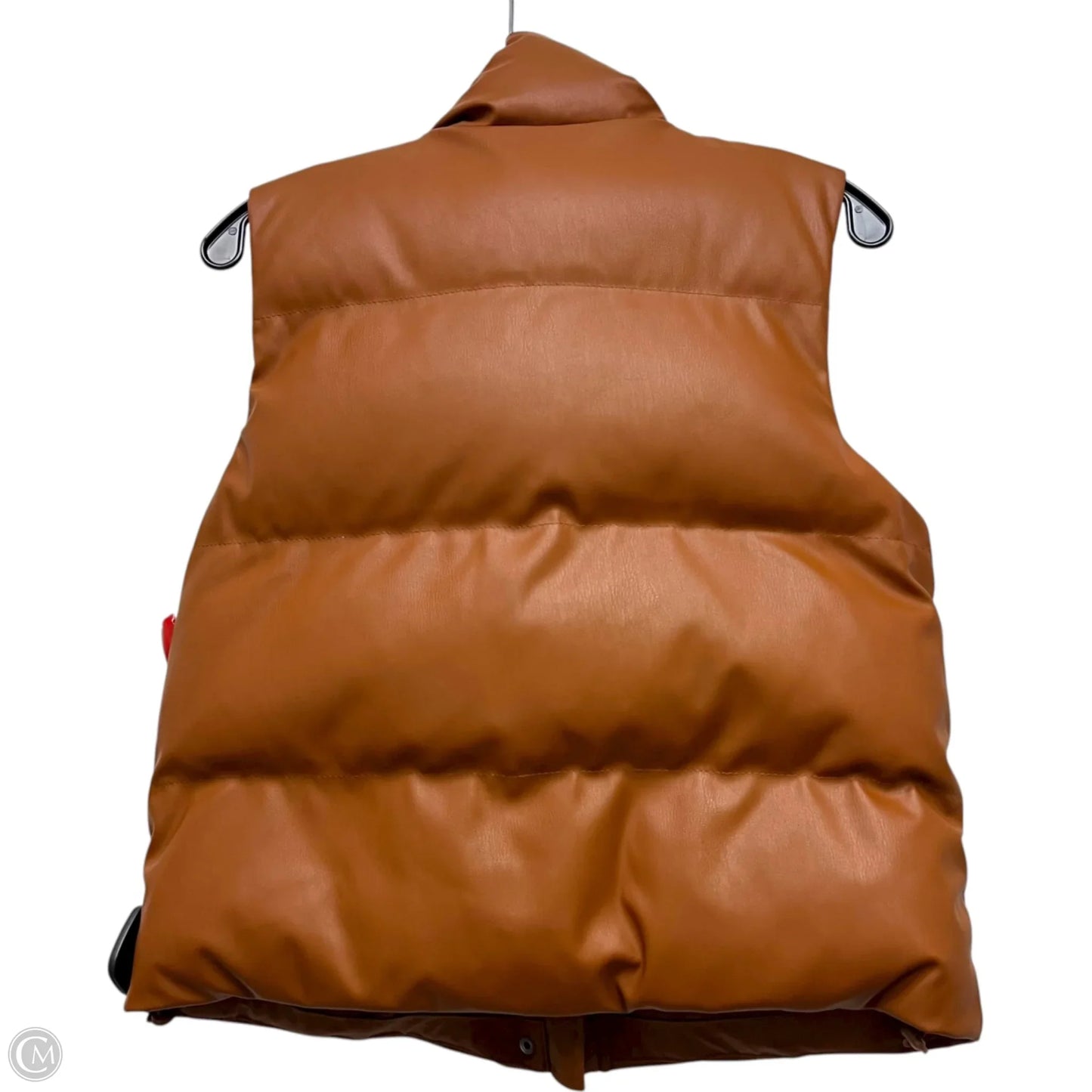 Vest Puffer & Quilted By A New Day In Brown, Size: Xs