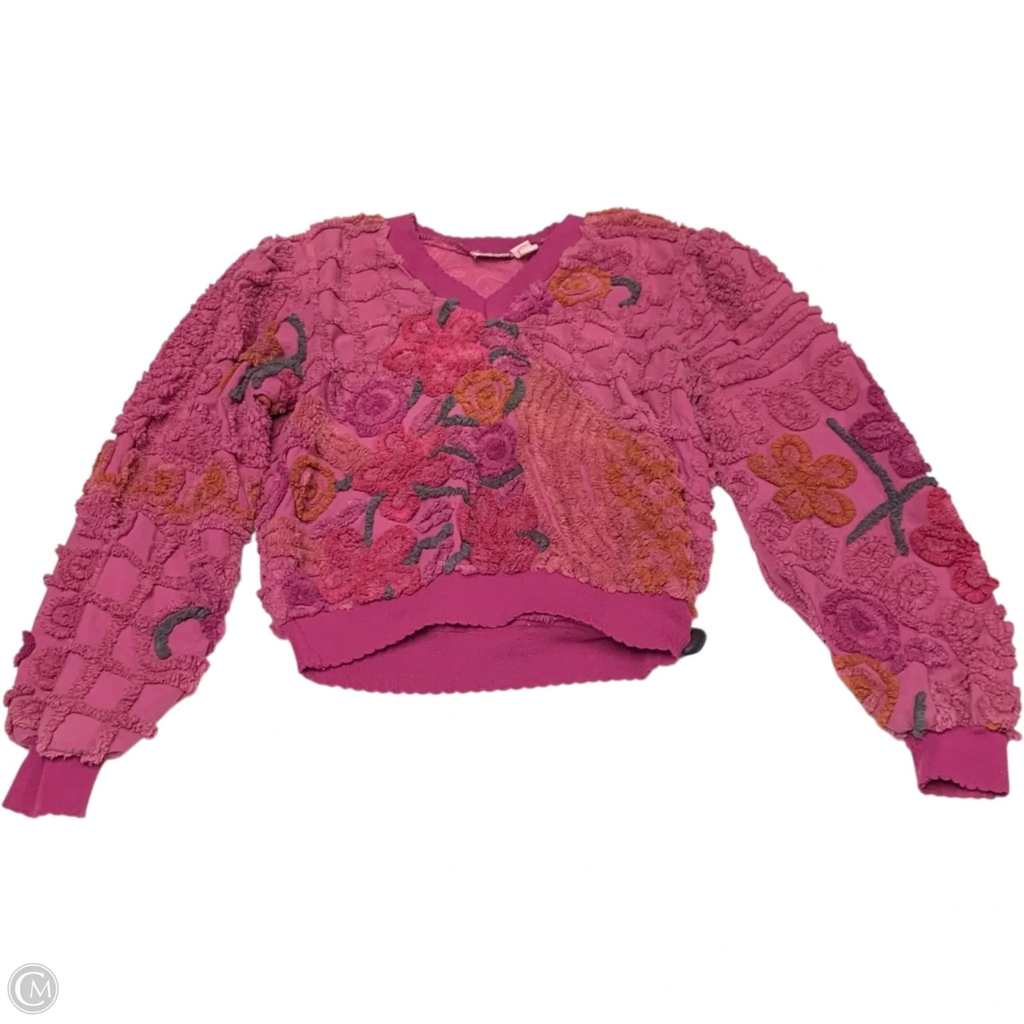 Sweater Designer By Neiman Marcus In Pink, Size: M