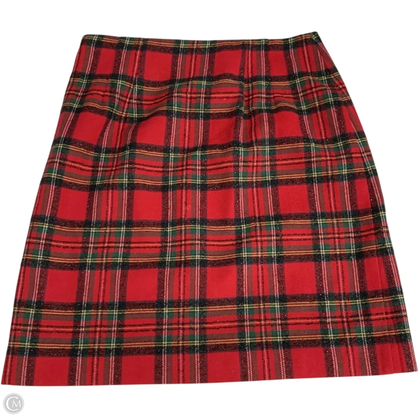 Skirt Mini & Short By Talbots In Plaid Pattern, Size: Xsp