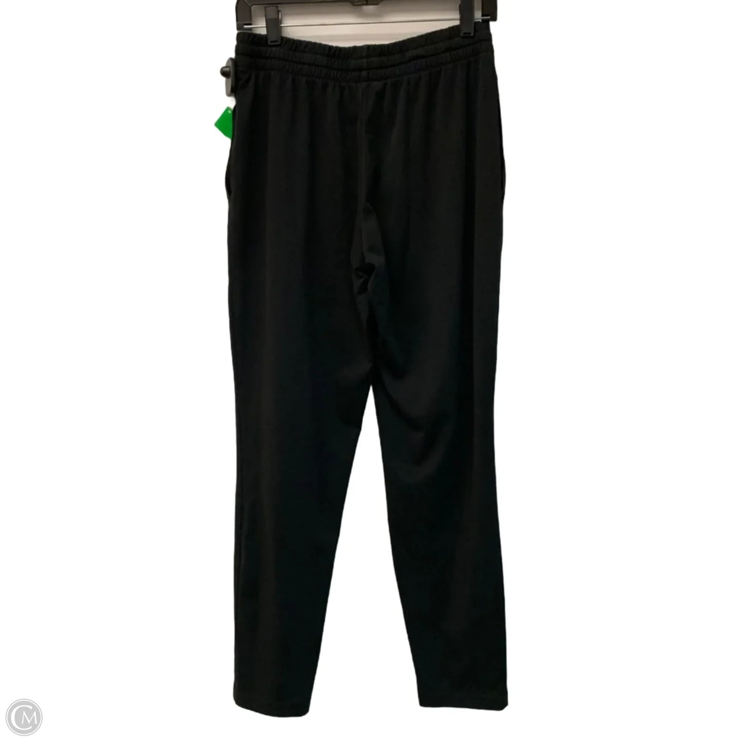 Athletic Pants By Adidas In Black & White, Size: M