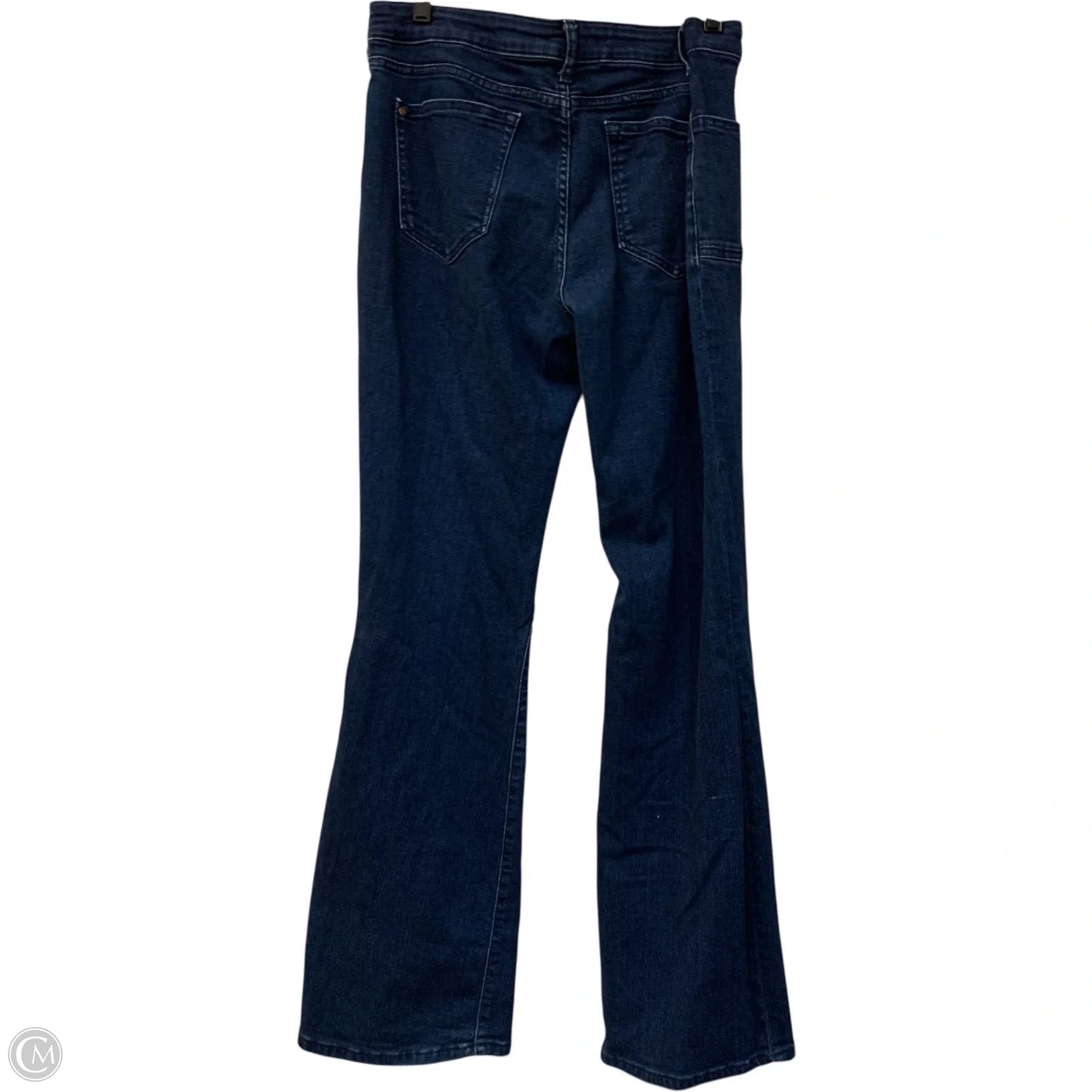 Jeans Flared By Pilcro In Blue Denim, Size: 14l