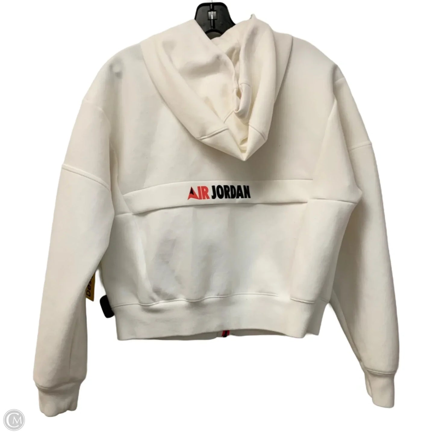 Jacket Luxury Designer By Jordan In White, Size: Xs