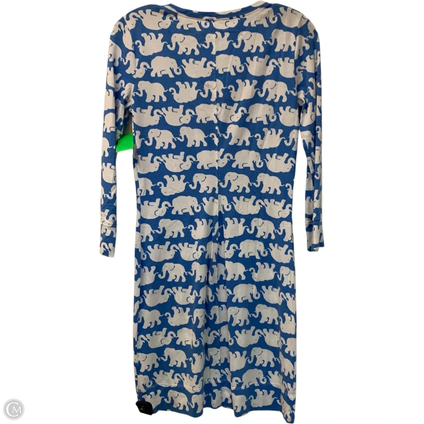 Dress Designer By Lilly Pulitzer In Blue & White, Size: Xs
