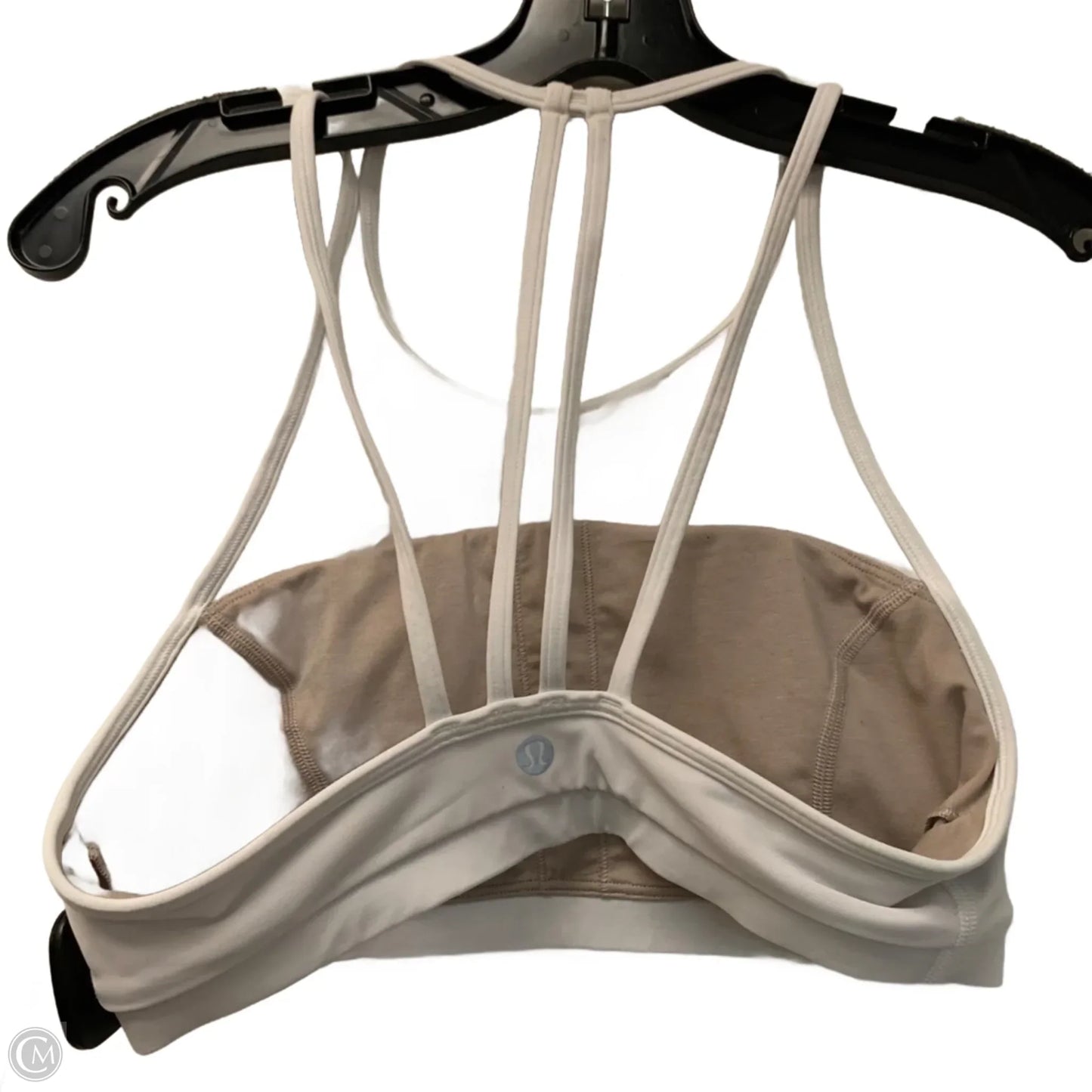 Athletic Bra By Lululemon In White, Size: S