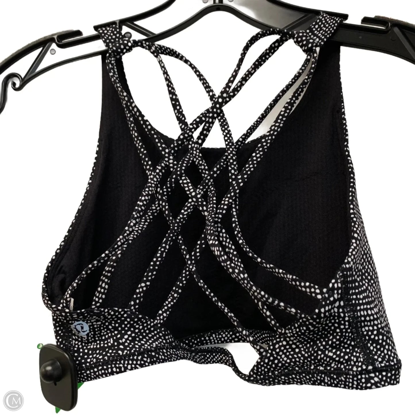 Athletic Bra By Lululemon In Black, Size: M