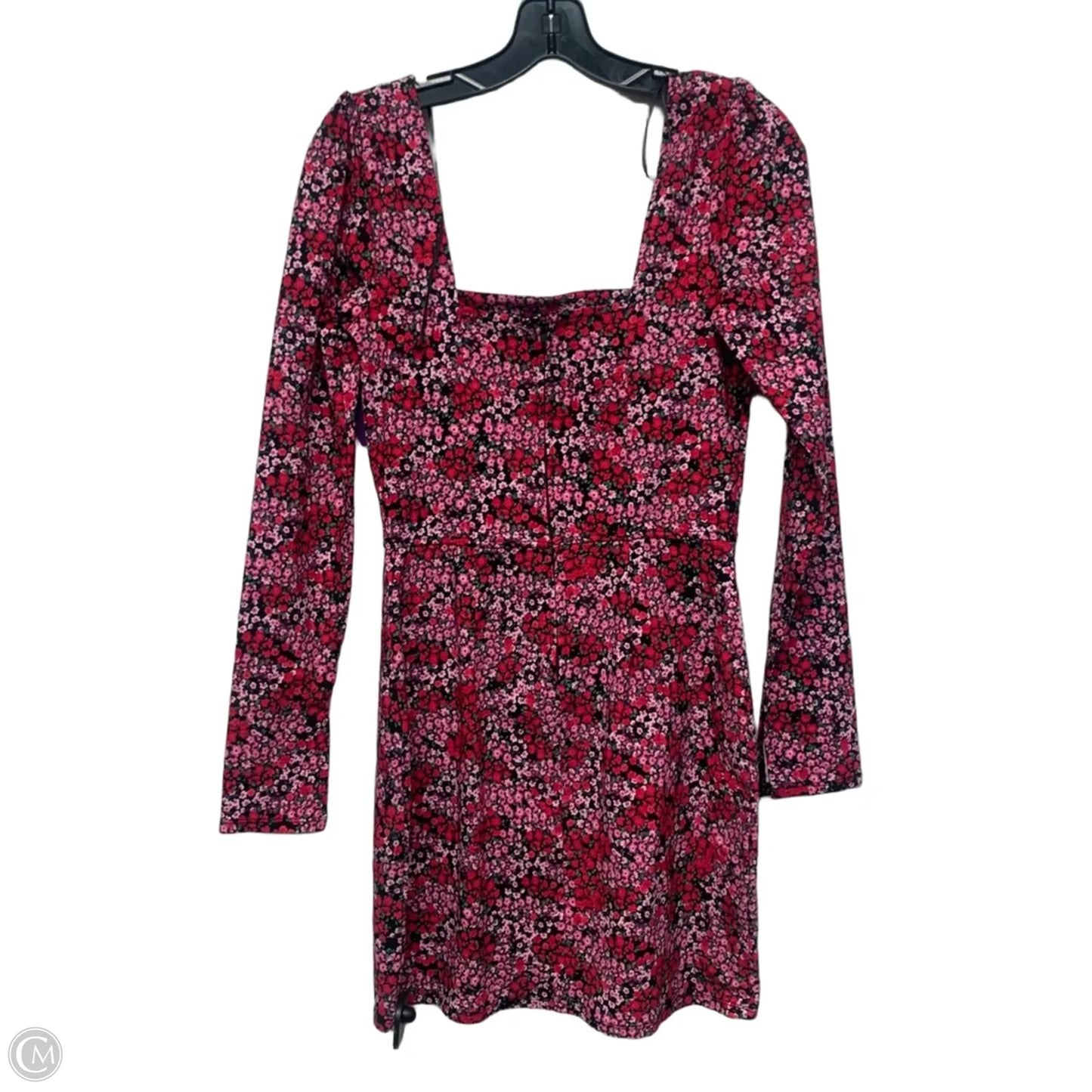 Dress Casual Short By Francesca's In Floral Print, Size: M
