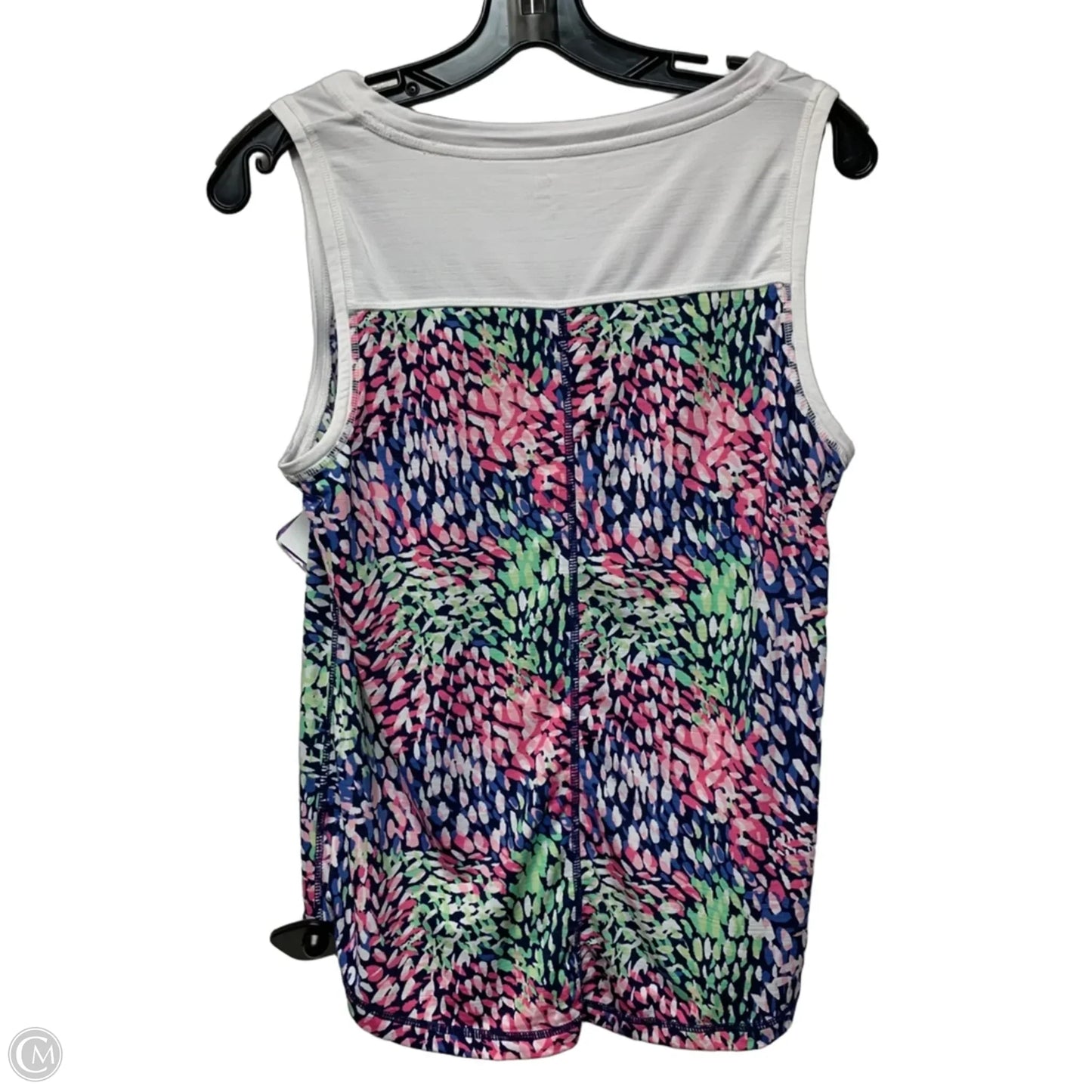 Athletic Tank Top By Talbots In Blue & Pink, Size: Mp