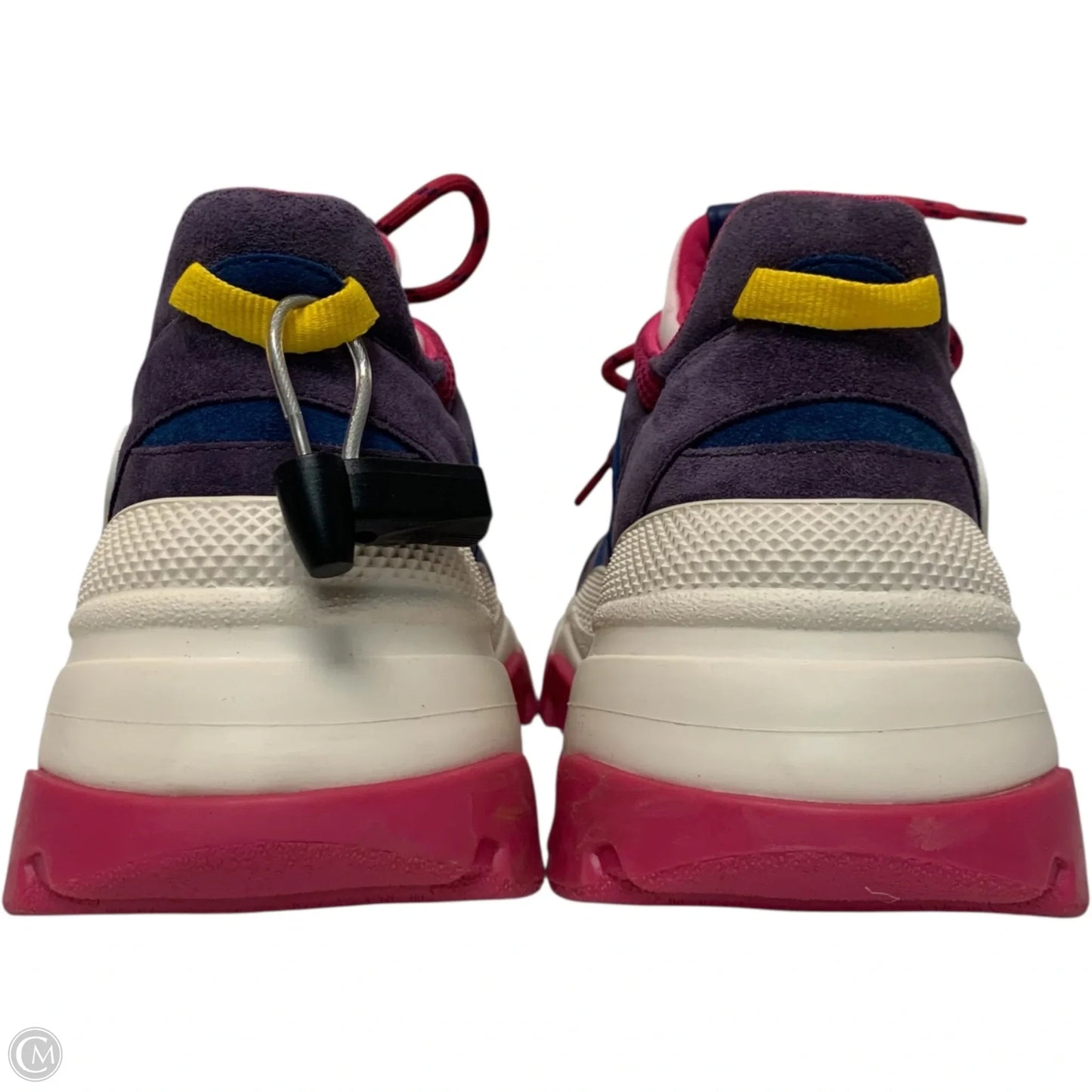 Shoes Designer By Coach In Pink & Purple, Size: 8