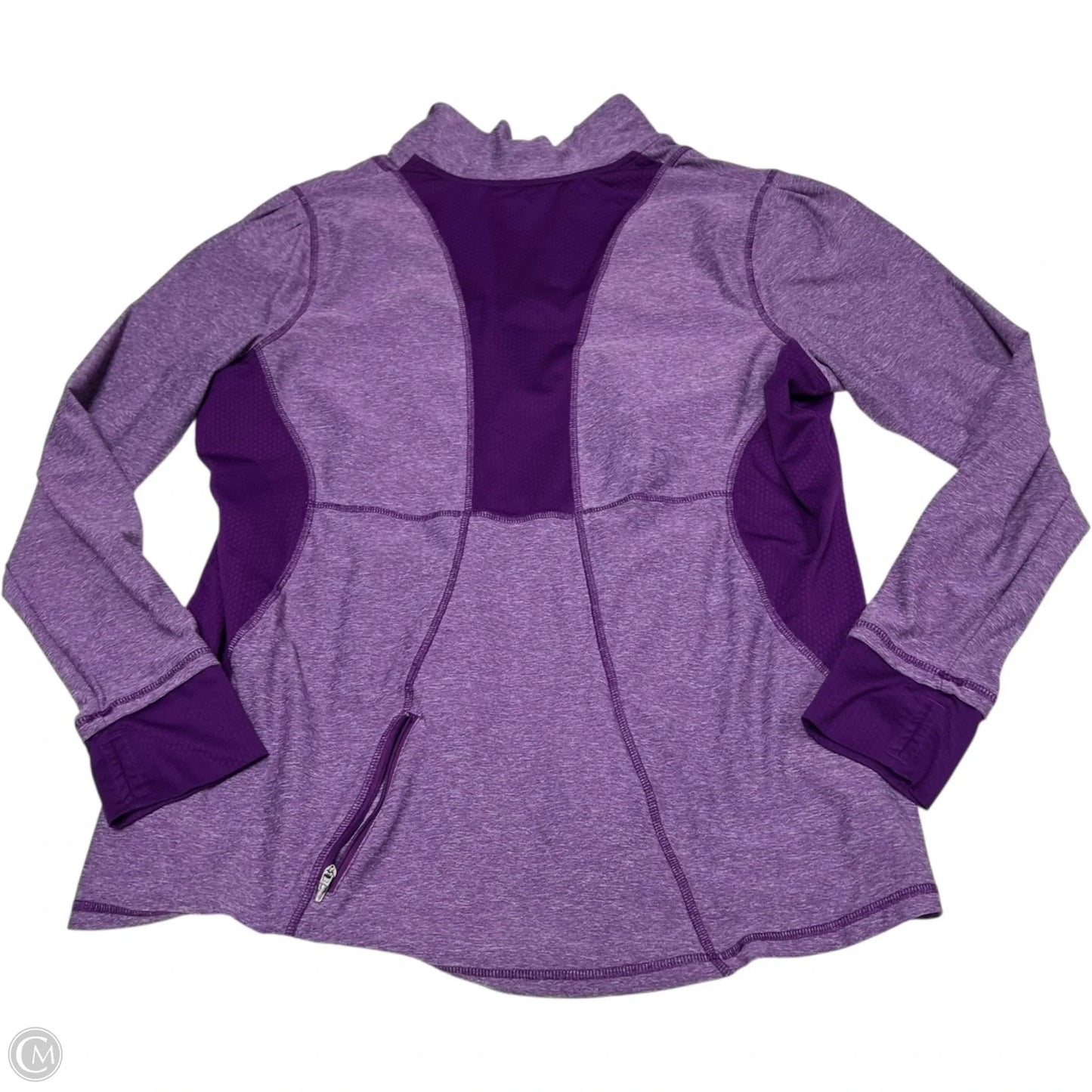 Athletic Sweatshirt Hoodie By Champion In Purple, Size: Xxl
