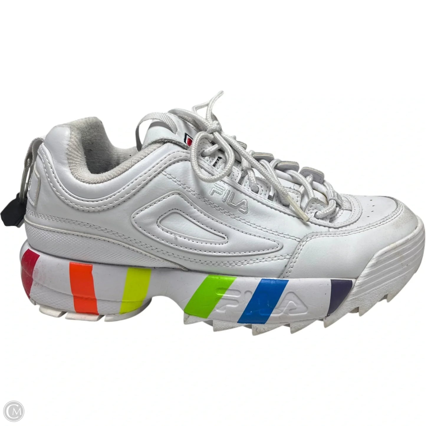 Shoes Sneakers By Fila In White, Size: 8