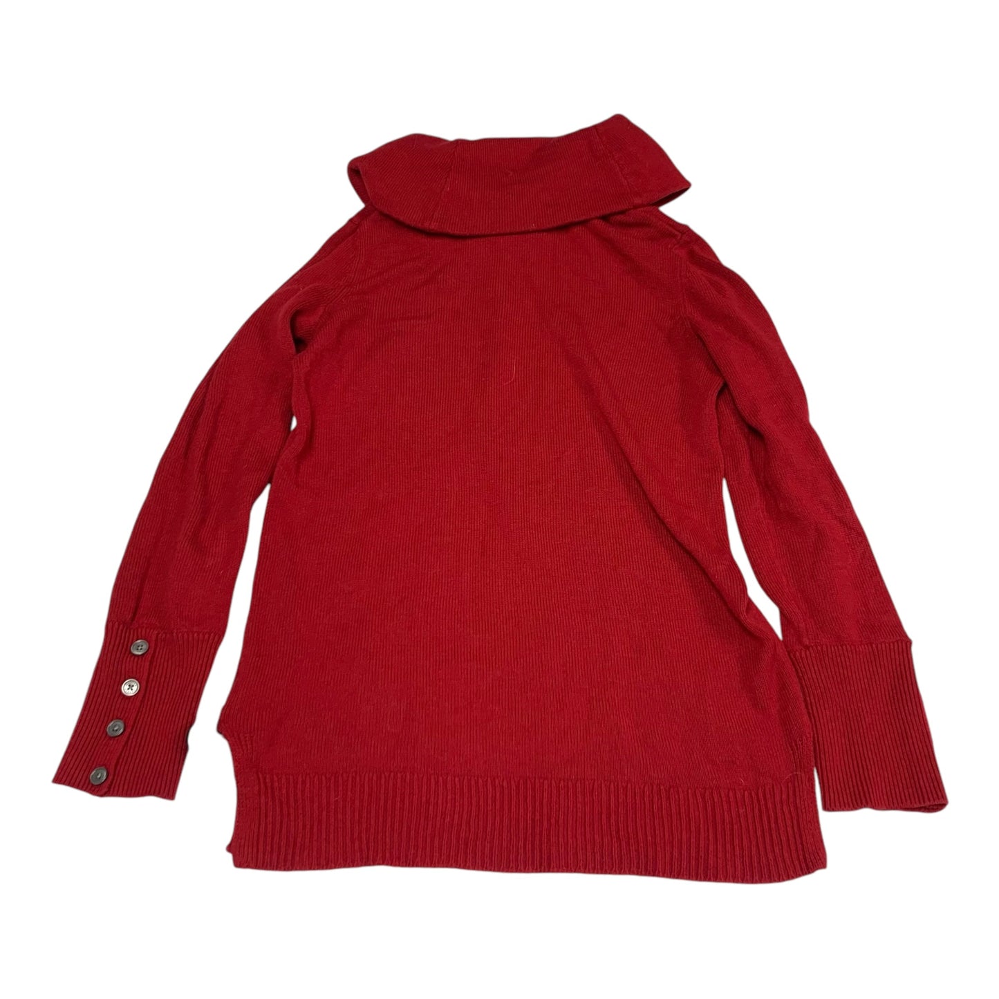 Sweater By Lauren By Ralph Lauren In Red, Size: Xs