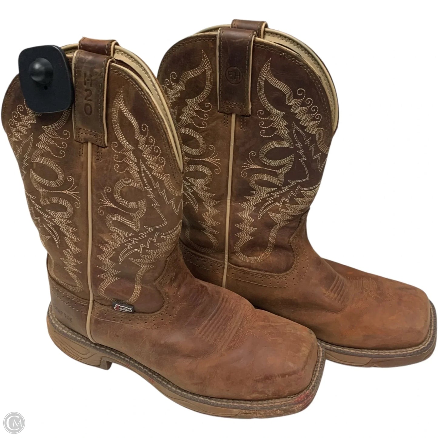 Boots Western By Justin In Brown, Size: 7