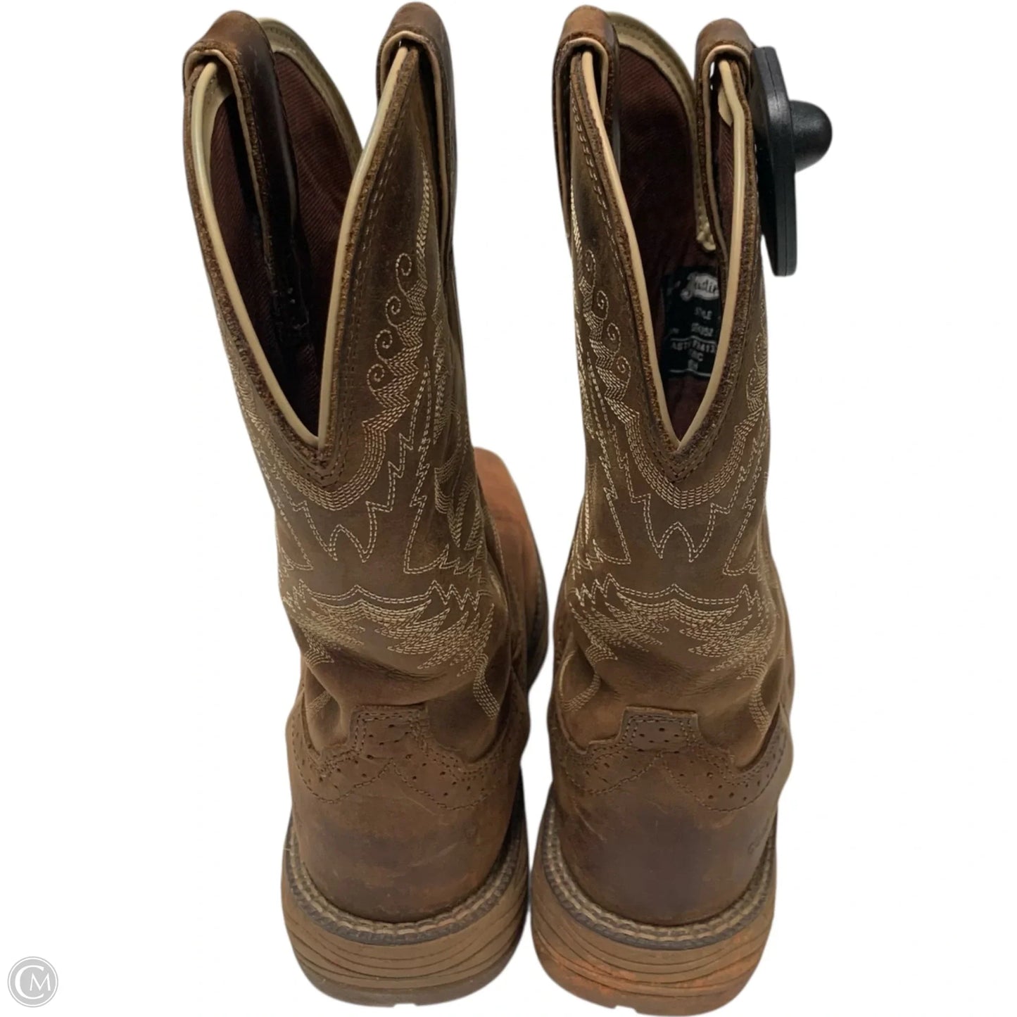 Boots Western By Justin In Brown, Size: 7
