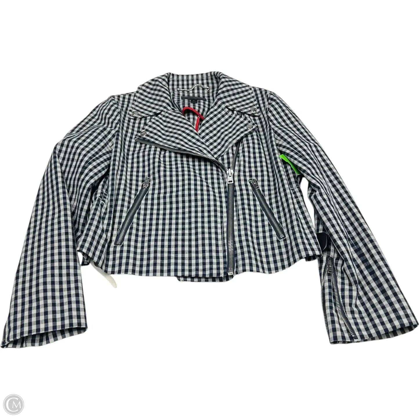 Jacket Other By J. Crew In Blue & White, Size: M