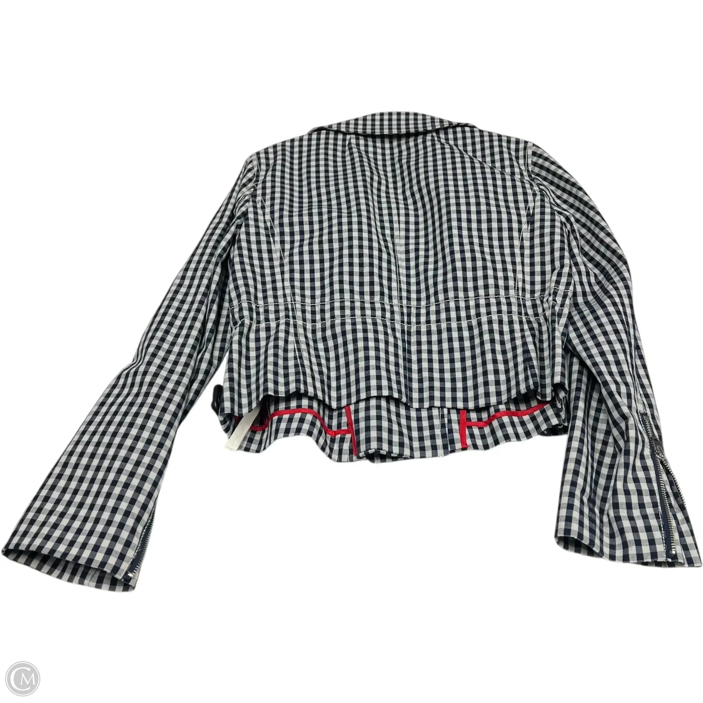 Jacket Other By J. Crew In Blue & White, Size: M