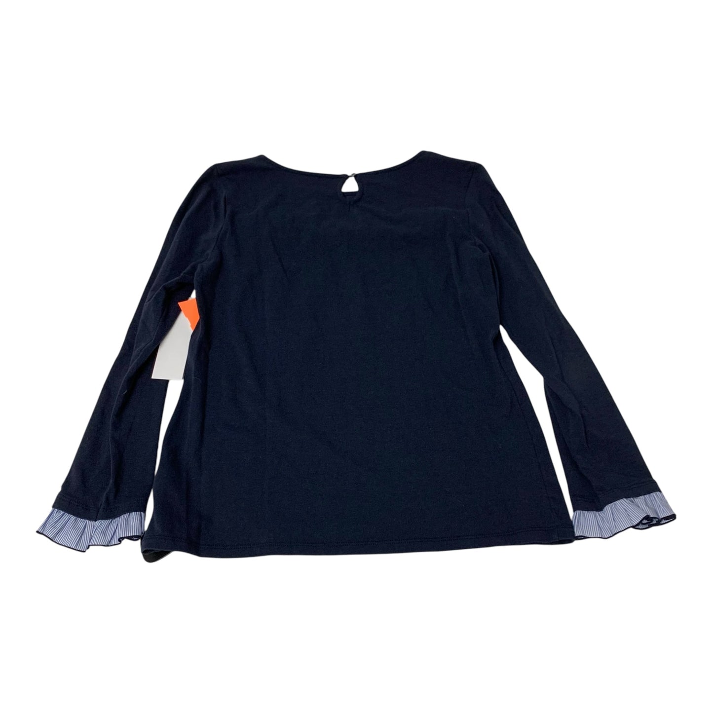 Top Long Sleeve By Talbots In Navy, Size: S