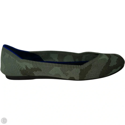 Shoes Flats By Rothys In Green, Size: 7