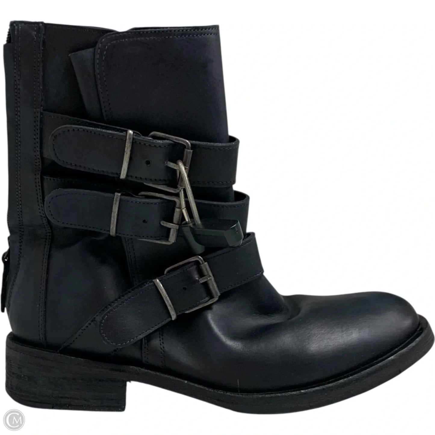 Boots Mid-calf Heels By Free People In Black, Size: 8.5