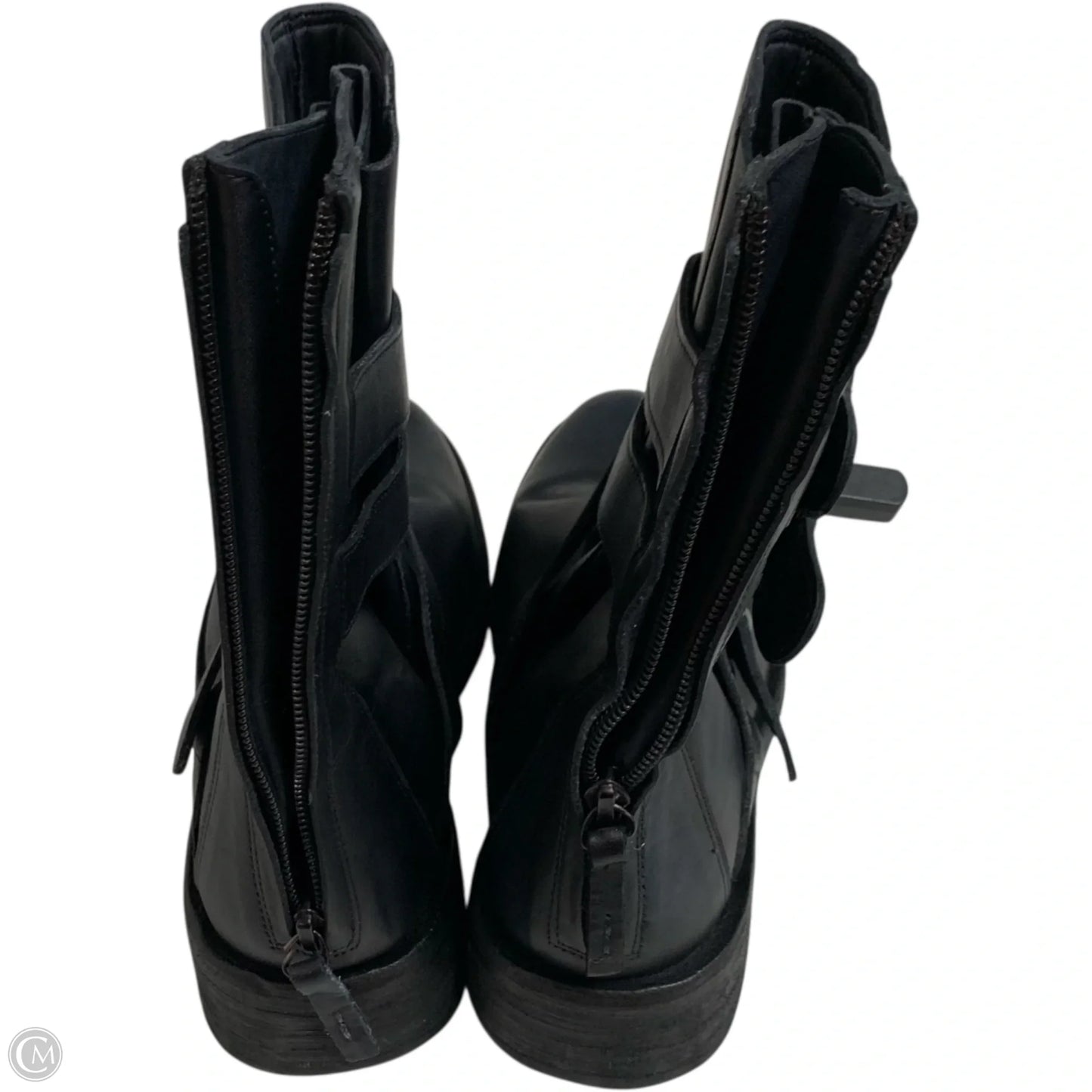 Boots Mid-calf Heels By Free People In Black, Size: 8.5
