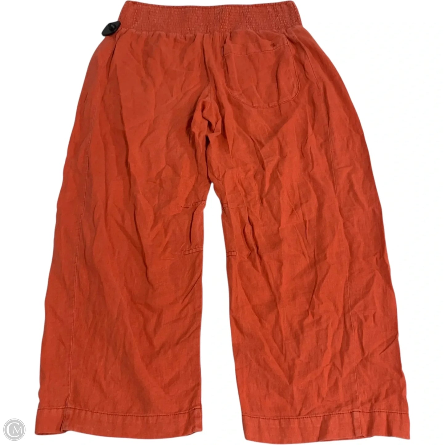 Pants Linen By Pilcro In Orange, Size: S