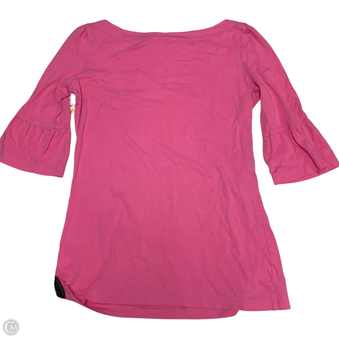 Top 3/4 Sleeve Designer By Lilly Pulitzer In Pink, Size: Xs
