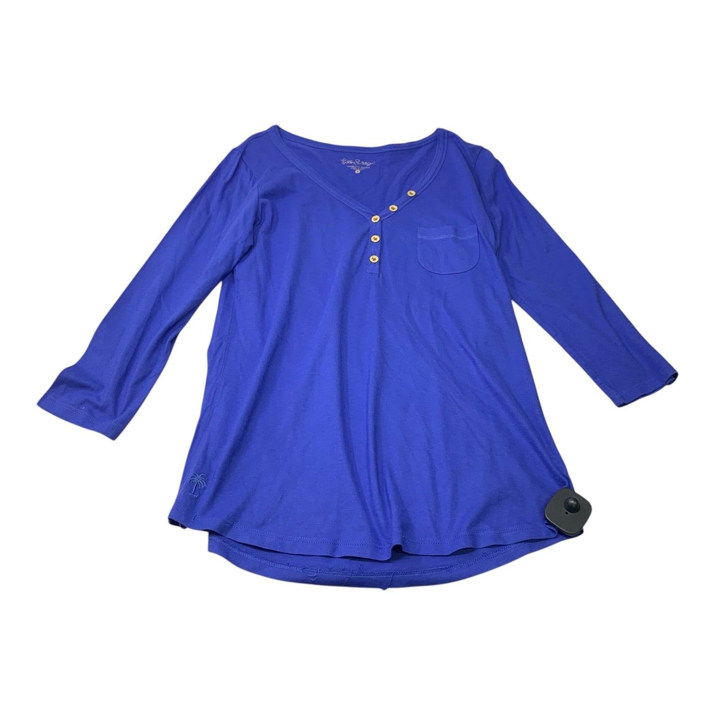 Top 3/4 Sleeve Designer By Lilly Pulitzer Size: S