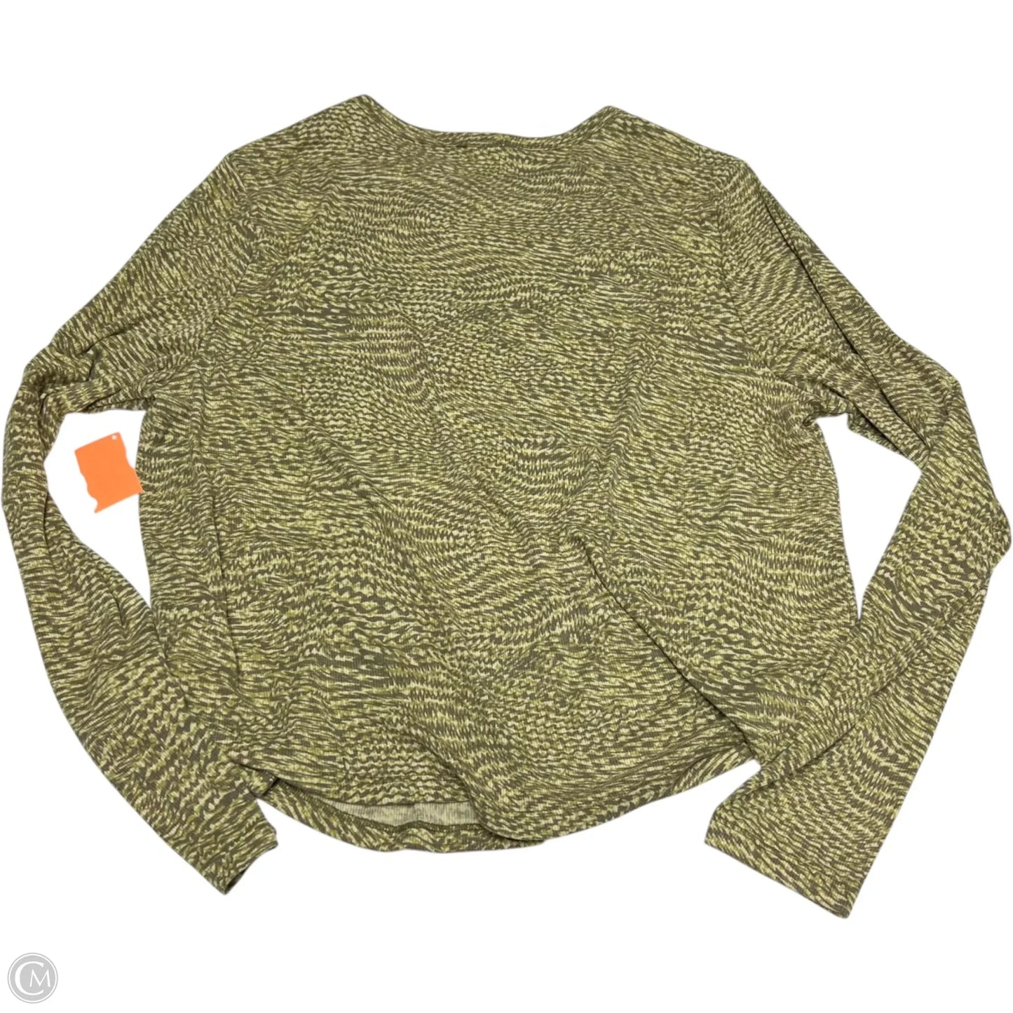 Athletic Top Long Sleeve Crewneck By Old Navy In Green, Size: 3x