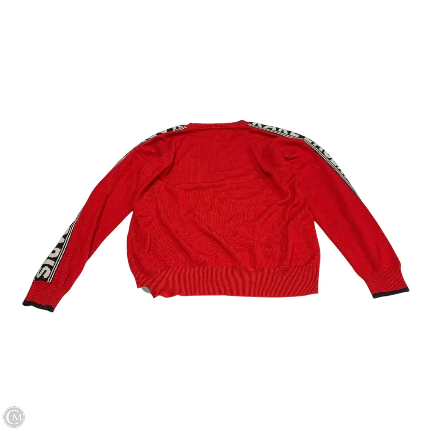 Sweater Designer By Karl Lagerfeld In Red, Size: M