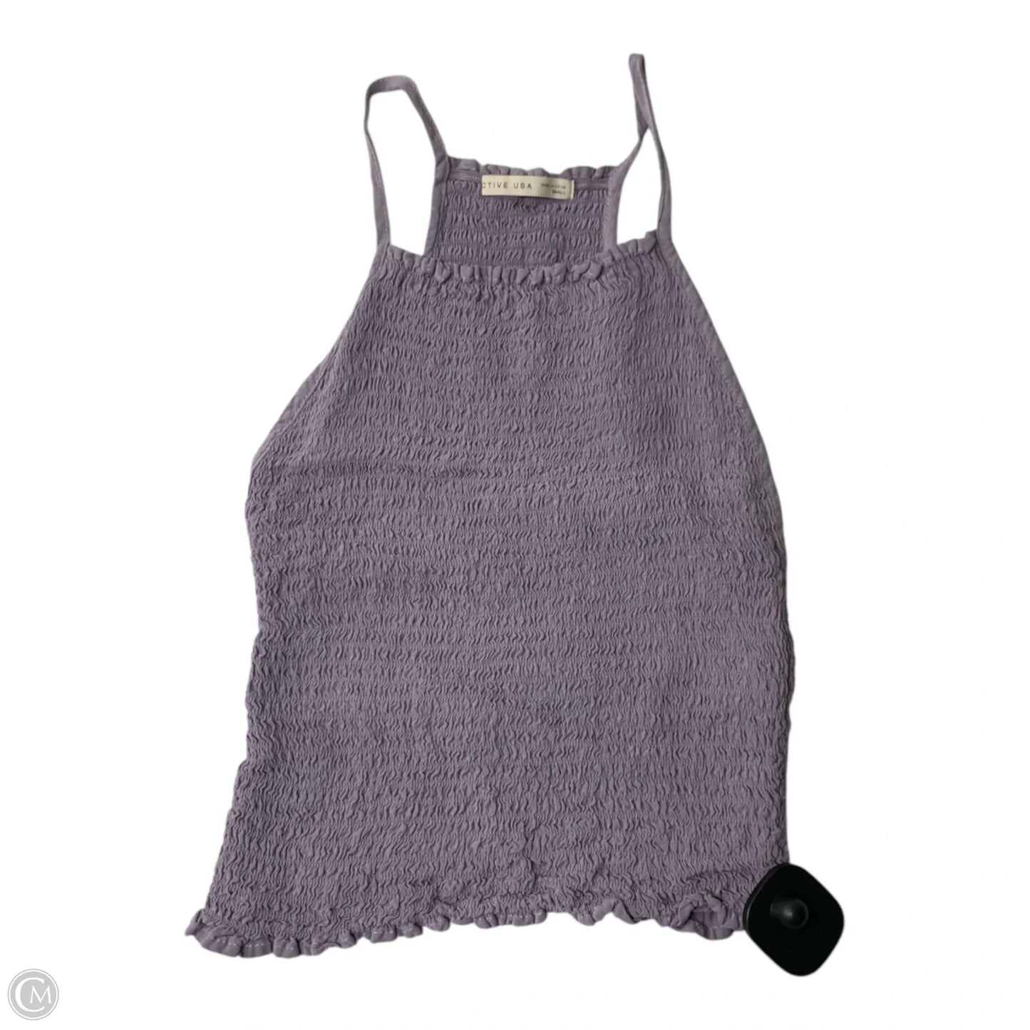 Top Sleeveless By Active Usa In Purple, Size: S