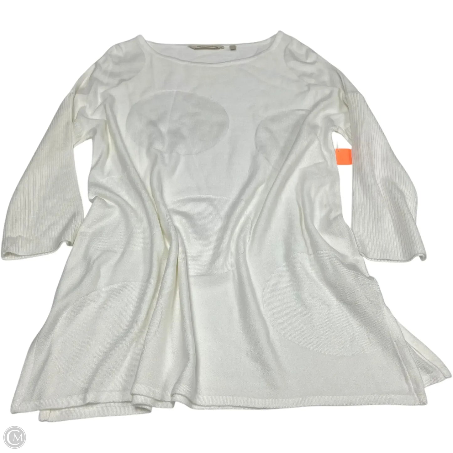 Top Long Sleeve By Soft Surroundings In White, Size: Xs