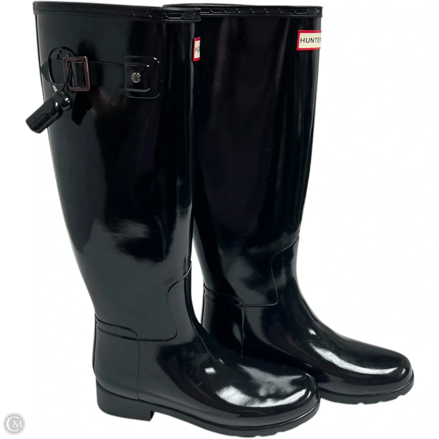 Boots Rain By Hunter In Black, Size: 5